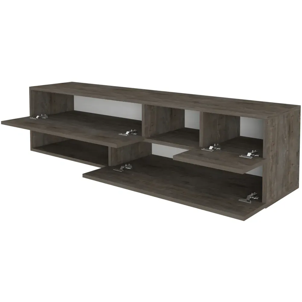 Sunny 3 Door TV Unit with Storage - Wenge