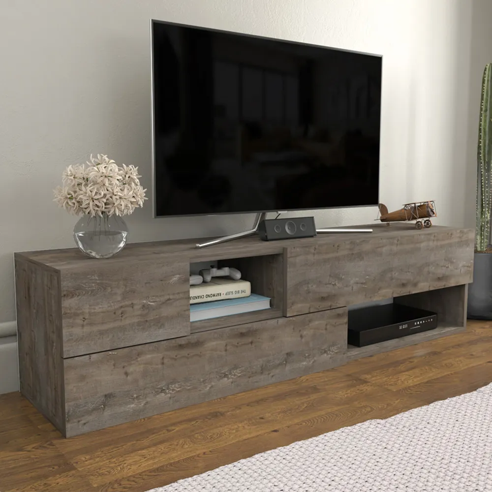 Sunny 3 Door TV Unit with Storage - Wenge image