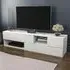 Sunny 3 Door TV Unit with Storage - White