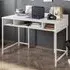Tumata 3 Shelf Study Desk - White