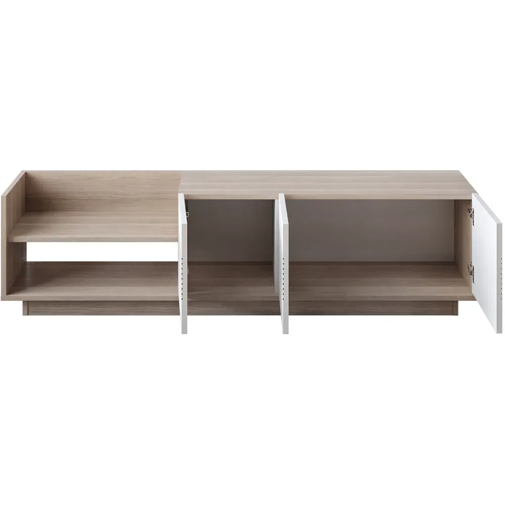 Viano 3 Door TV Unit with Storage - Cordoba, Melamine