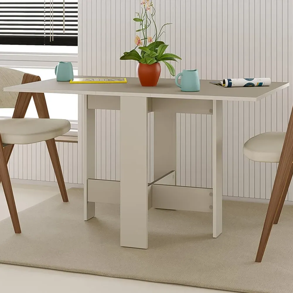 Artemio 4-Seater Foldable Dining Table - Sandstone image