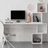 Balance 4-Shelf Desk - White