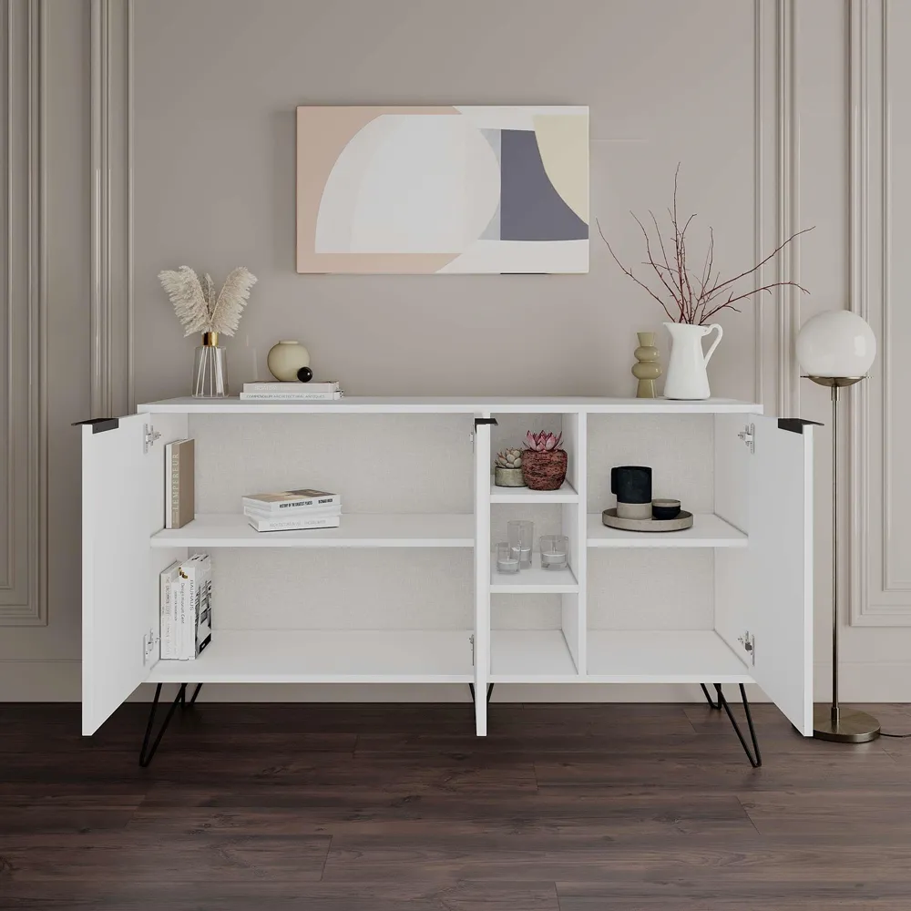 Clara 2 Door Sideboard - White