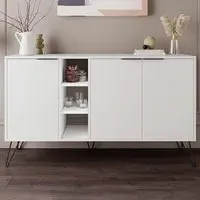 Clara 2 Door Sideboard - White