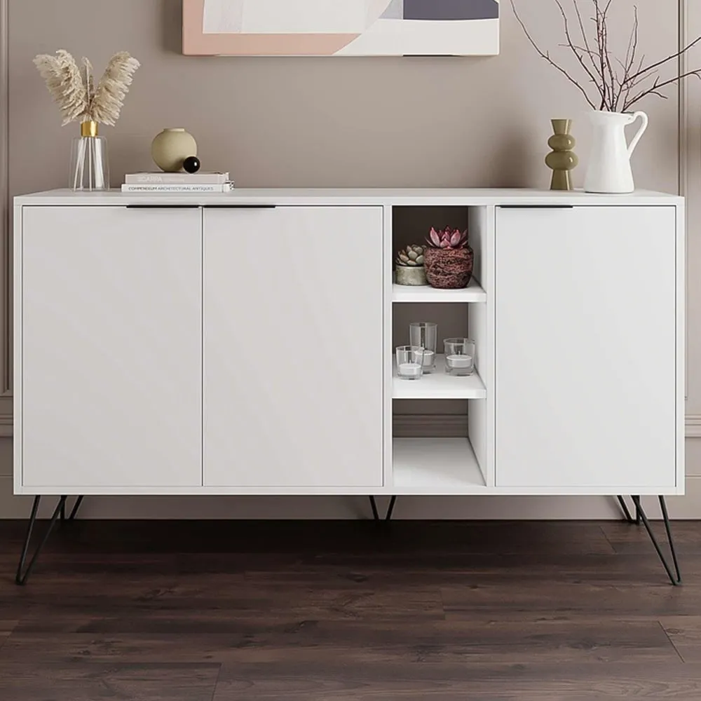 Clara 2 Door Sideboard - White