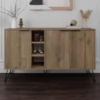 Clara Console Sideboard - Dark Oak Effect