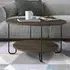 Corro Single Shelf Coffee Table - Brown