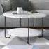 Corro Single Shelf Coffee Table - White