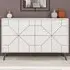 Dune 4 Door Console Sideboard - White