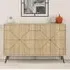 Dune Console Sideboard - Cream, Oak