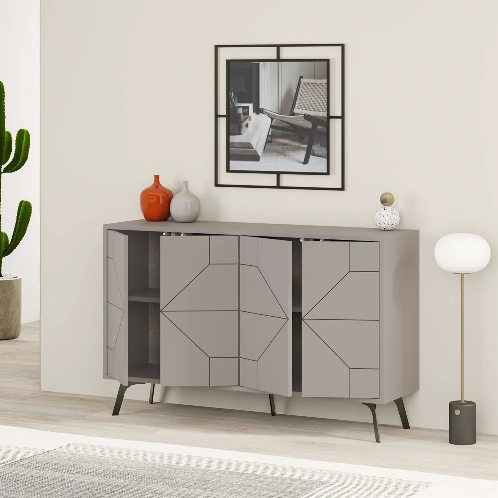 Dune Console Sideboard - Grey