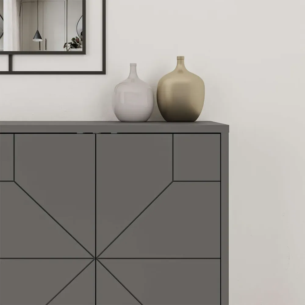 Dune Console Sideboard - Grey