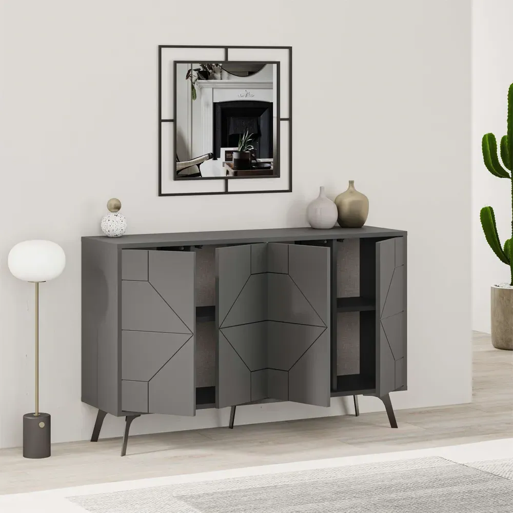Dune Console Sideboard - Grey