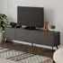 Dune TV Stand with 4 Doors - Anthracite