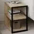 Echo 2 Shelf Side Table - Brown, Oak