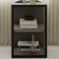 Echo 2 Shelf Side Table - Grey