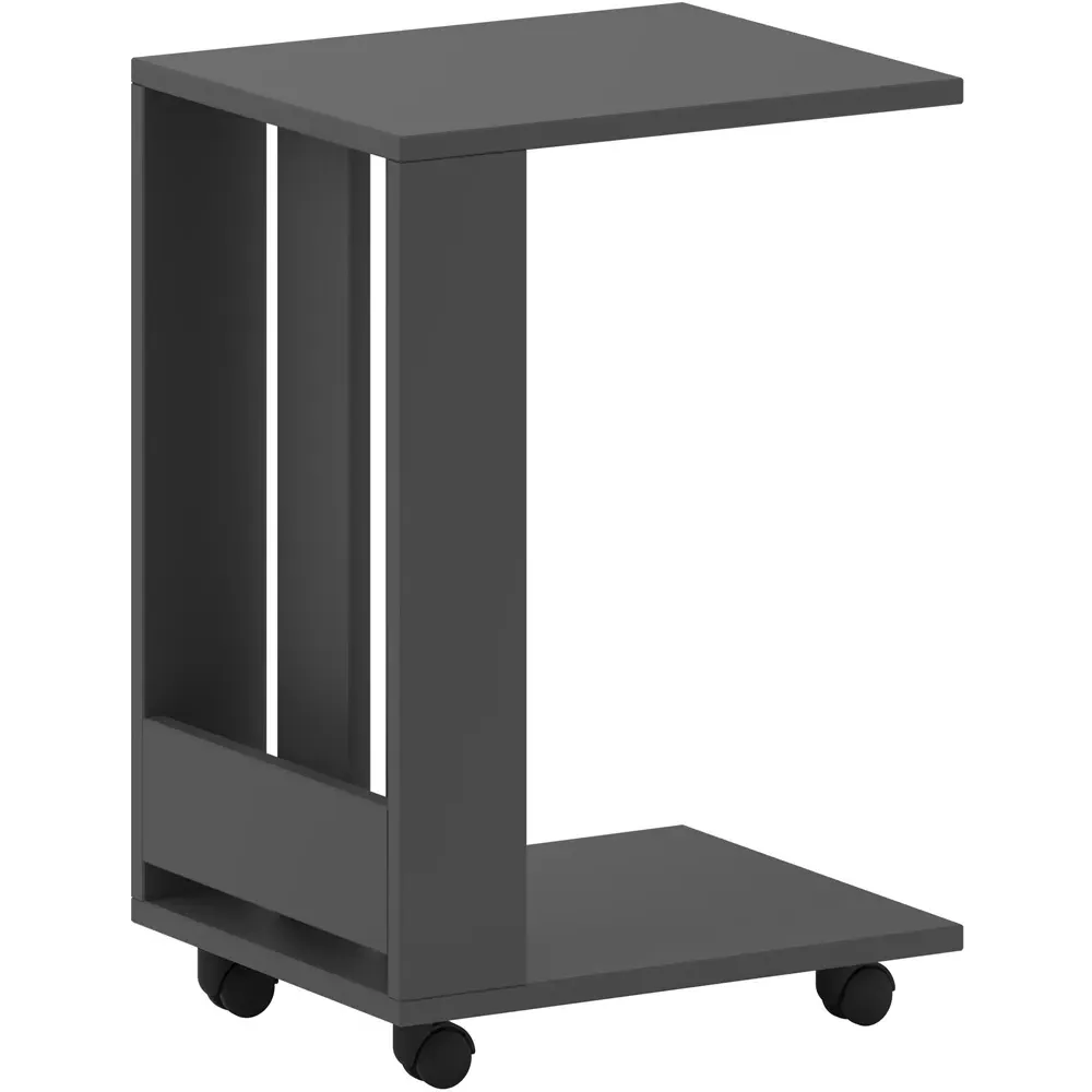 Edi C Sofa Table with Storage - Black