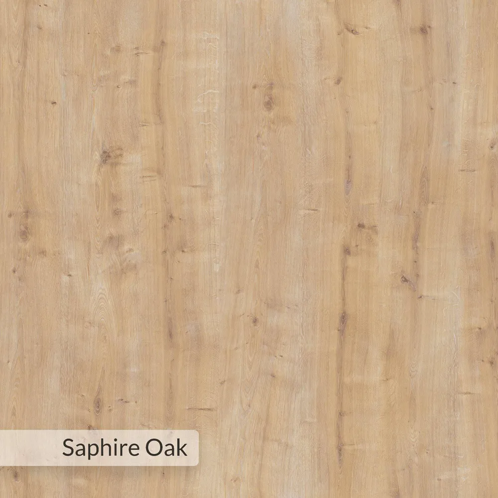 Elos 2 Shelf Bedside Table Set of 2 - Oak