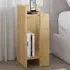Elos 2 Shelf Bedside Table Set of 2 - Oak