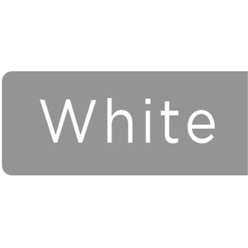 Elos 2 Shelf Right Module Bedside Table - White