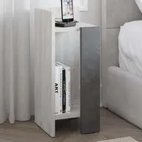 Elos Left Module Bedside Table with Storage - Multi