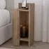 Elos Left Side Open Shelf Nightstand - Brown