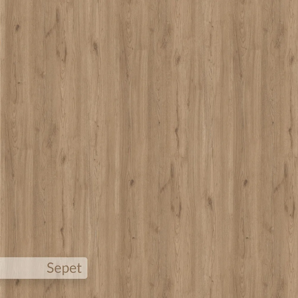 Elos Single Shelf Bedside Table Set of 2 - Oak Effect