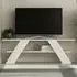 Farfalla Single Shelf TV Unit - White