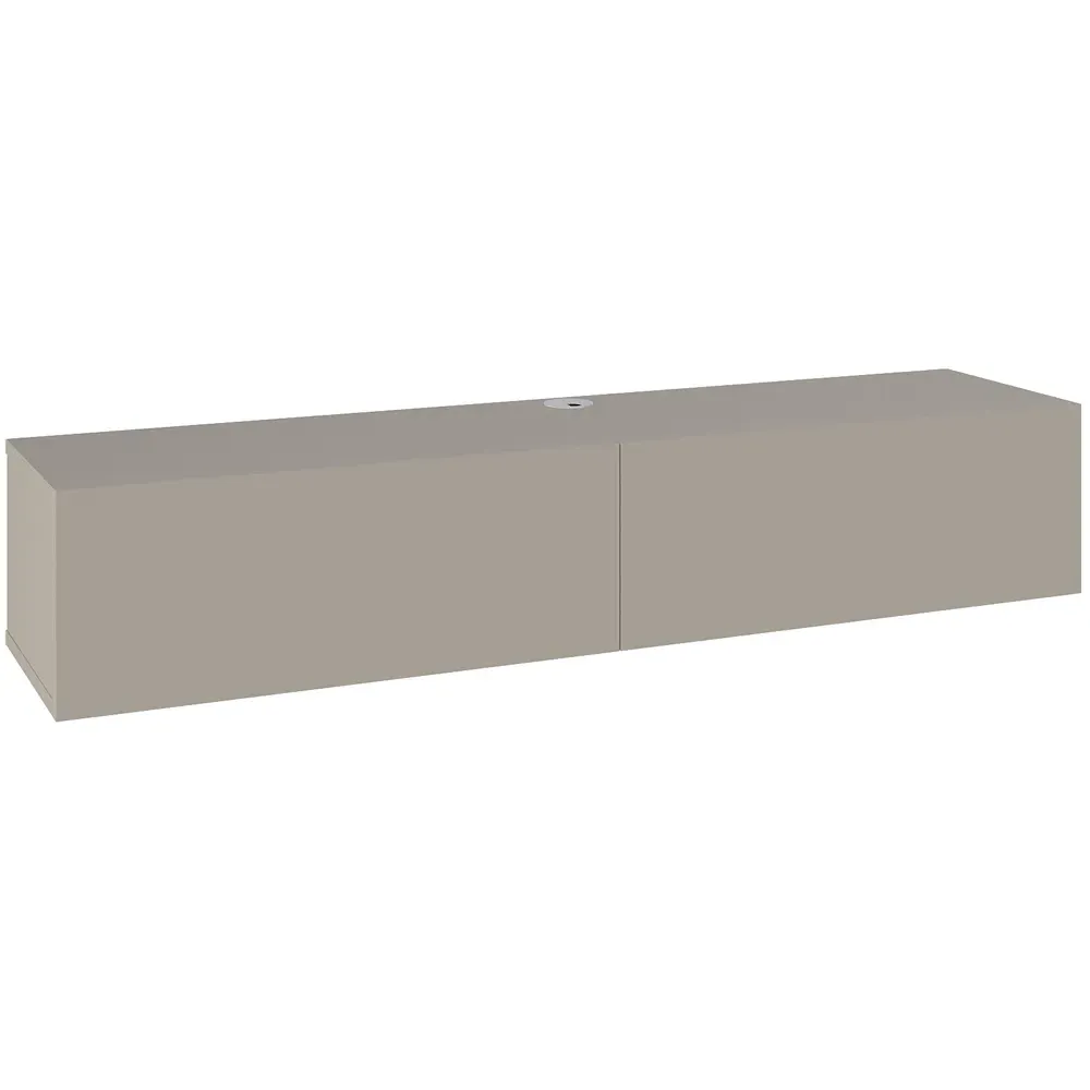 Francy 2 Door Wall Mounted TV Unit - Cream