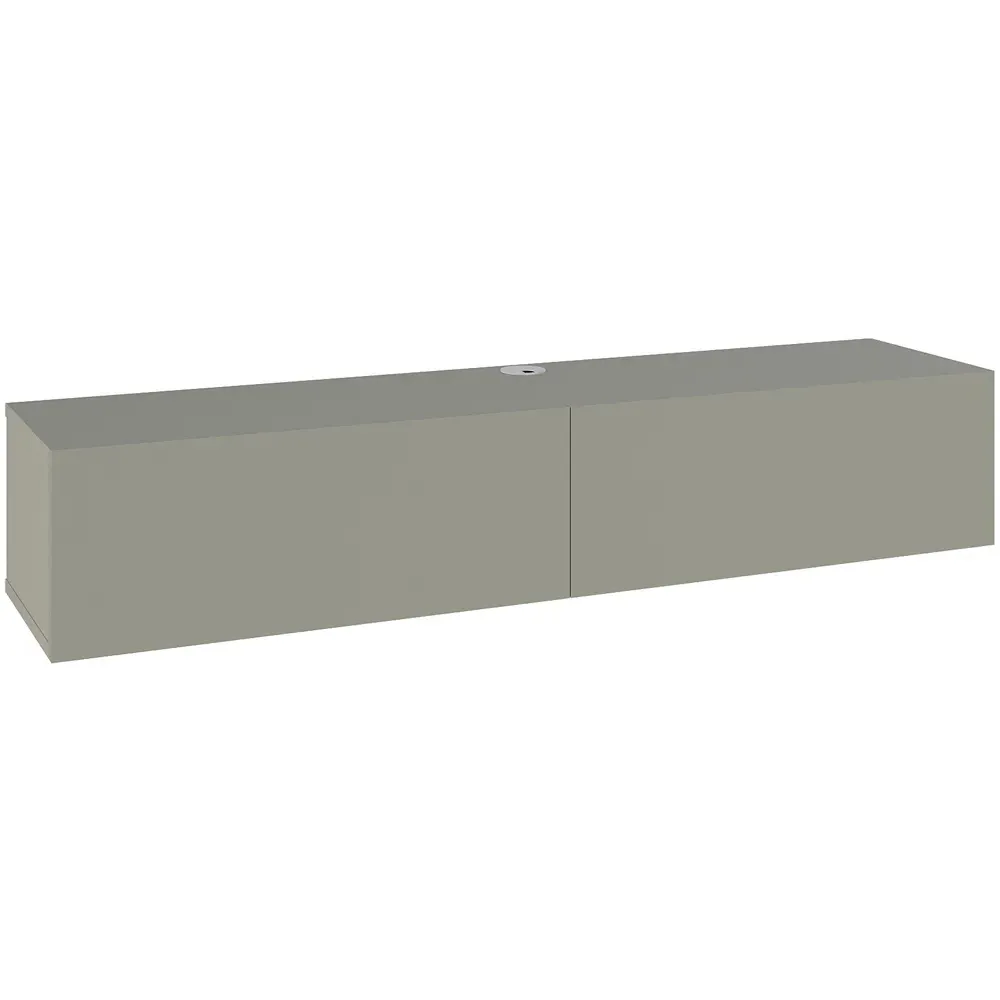 Francy 2 Door Wall Mounted TV Unit - Green