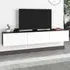 Francy 3 Door Wall Mounted TV Unit - Anthracite, White