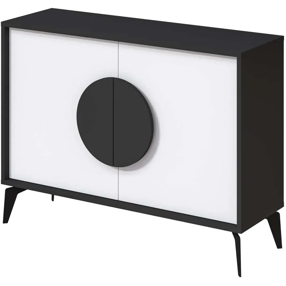 Gora Console Sideboard - Anthracite, White