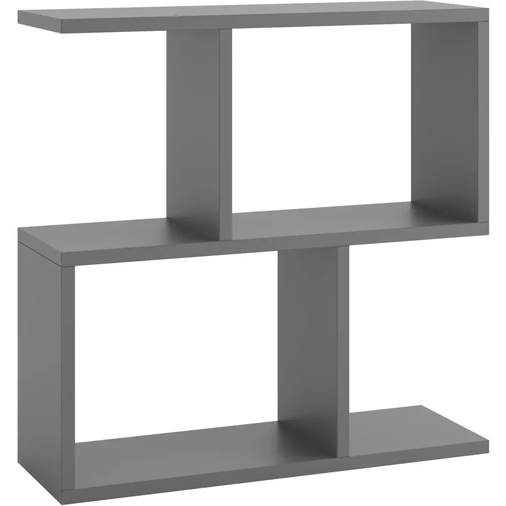 Homemania 4 Shelf Side Table - Black, Wood