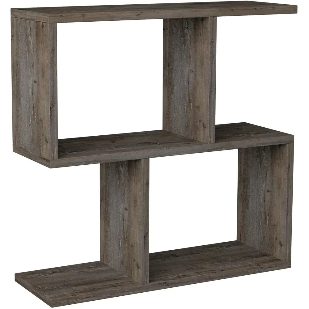 Homemania 4 Shelf Side Table - Brown, Wood