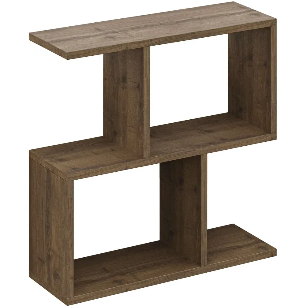 Homemania 4 Shelf Side Table - Brown, Wood