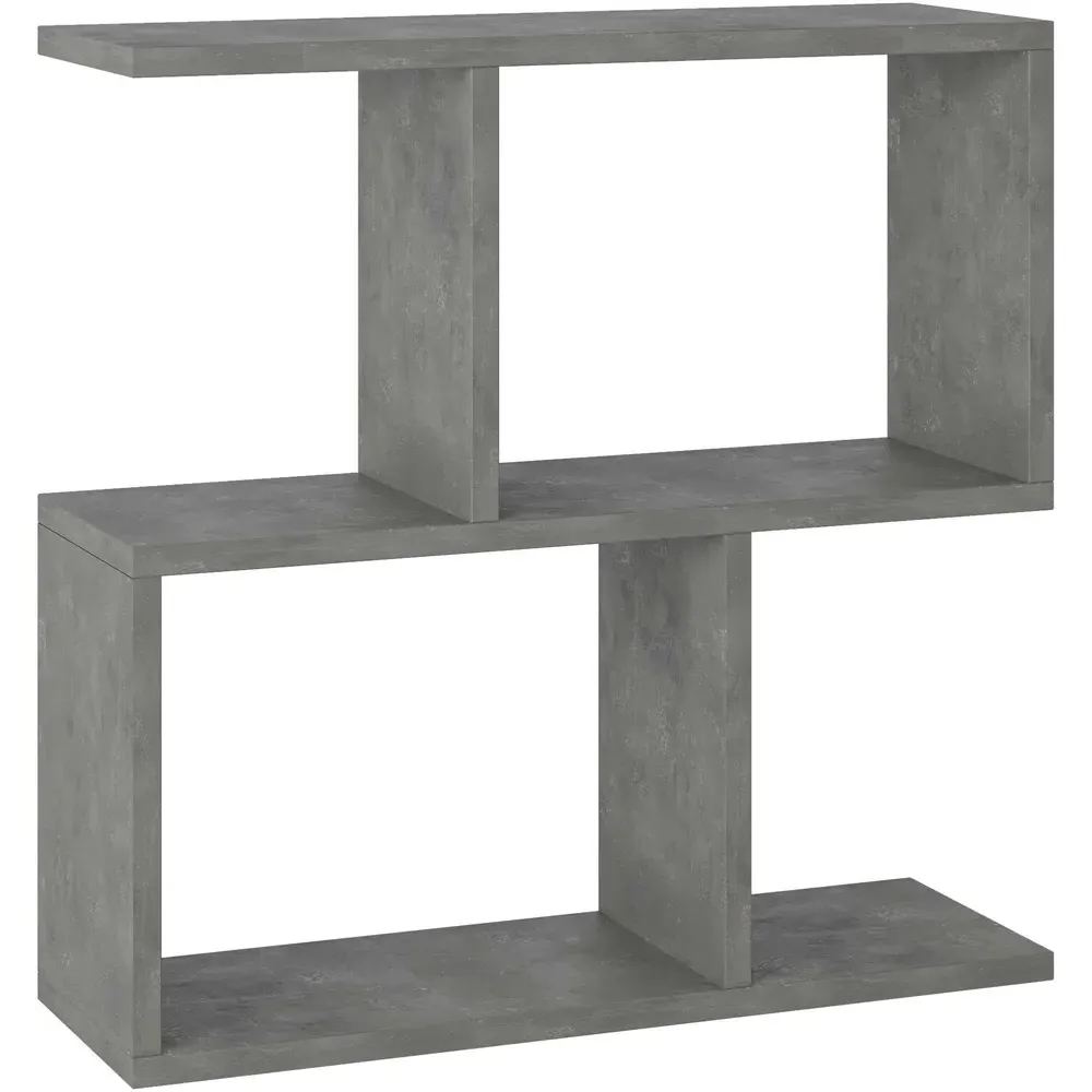 Homemania 4 Shelf Side Table - Grey, Wood