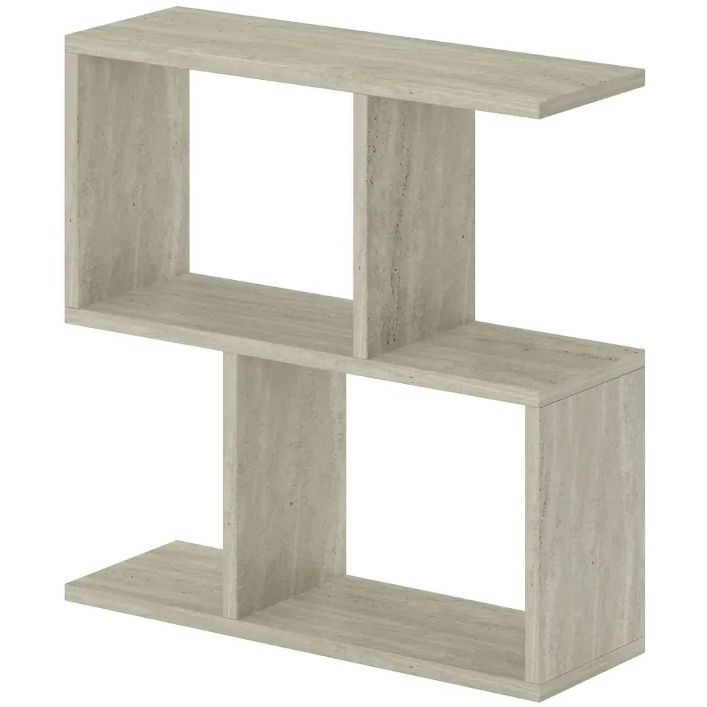Homemania Light Stone Side Table - Cream