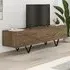 Jakomen 3 Door TV Unit with Storage - Dark Oak