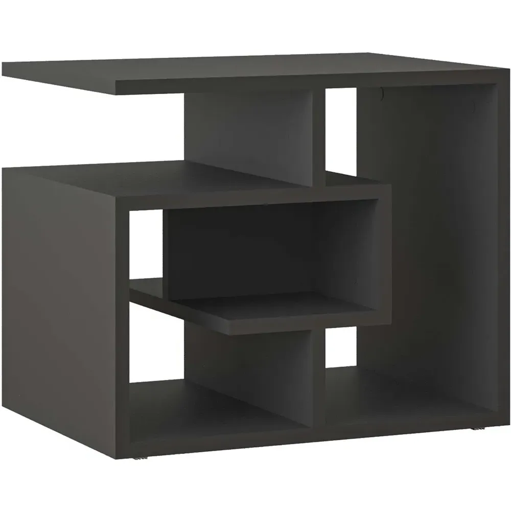 Labirent 4-Tier Coffee Table - Anthracite Grey