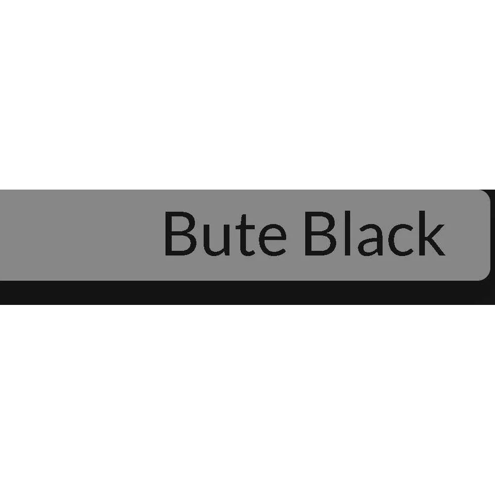 Lazena 2 Shelf Side Table - Black