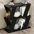 Lazena 2 Shelf Side Table - Black