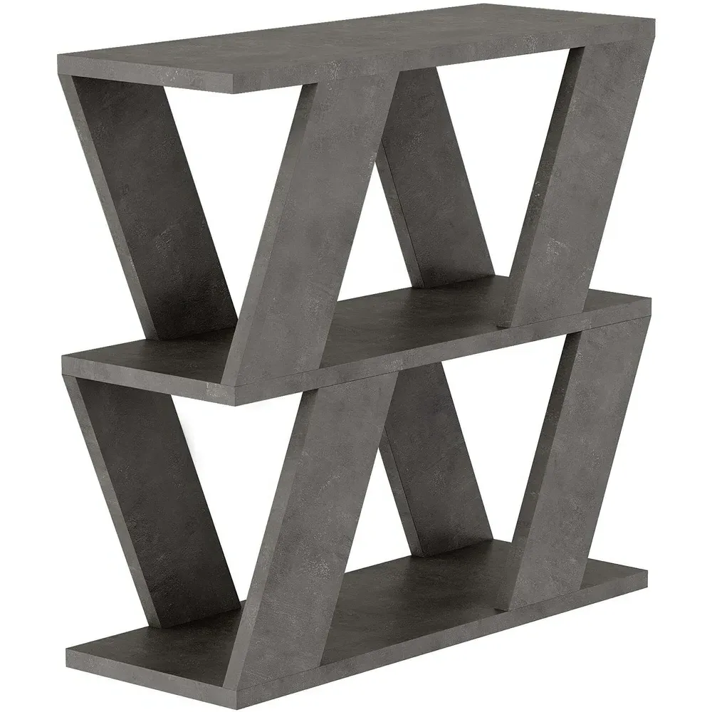 Lazena 2 Shelf Side Table - Grey