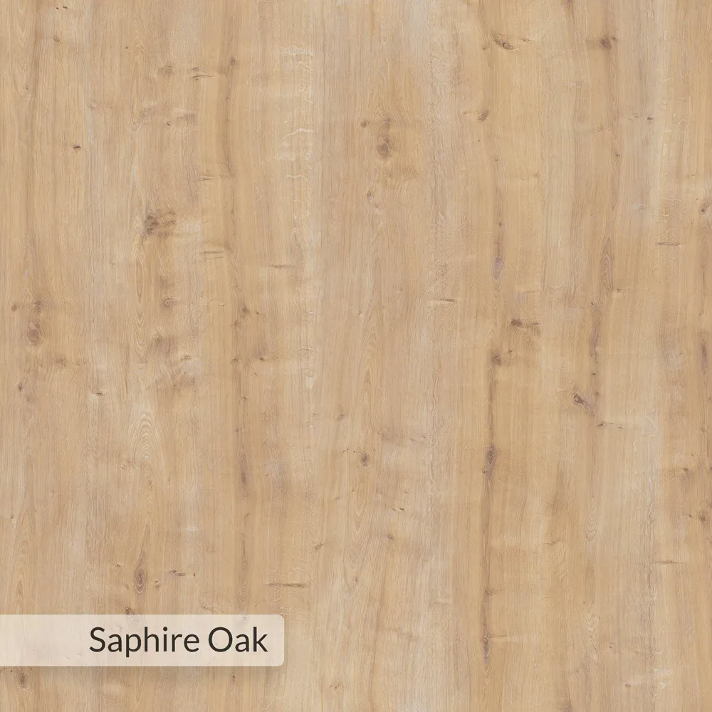 Muju C-Shape Side Table - Cream, Oak