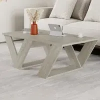 Pipra Coffee Table - Cream, Wood