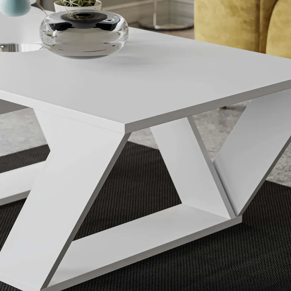 Pipra Coffee Table - White