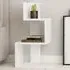 Rosie 3-Shelf Side Table - White