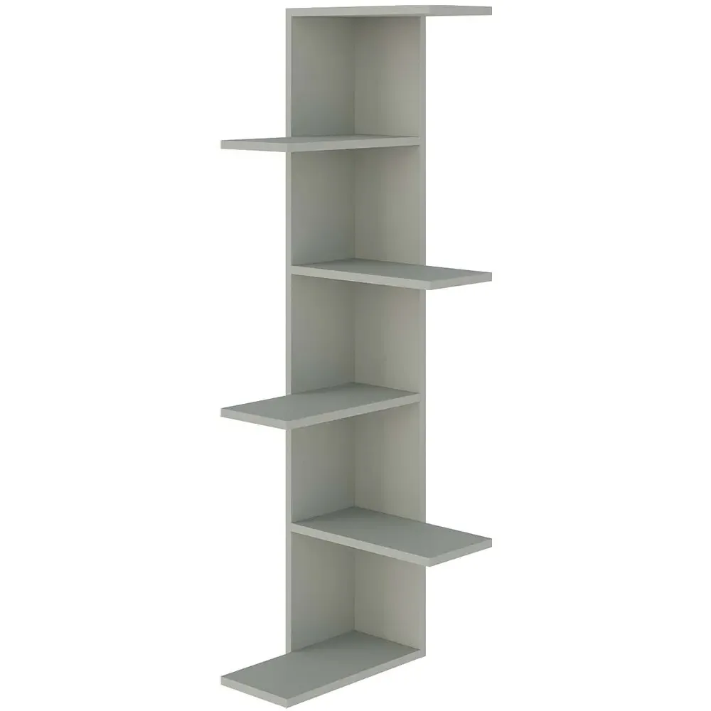 Saso 5 Tier Corner Display Unit - Green