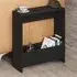 Simpi Multipurpose Side Table with Storage - Black, Wood