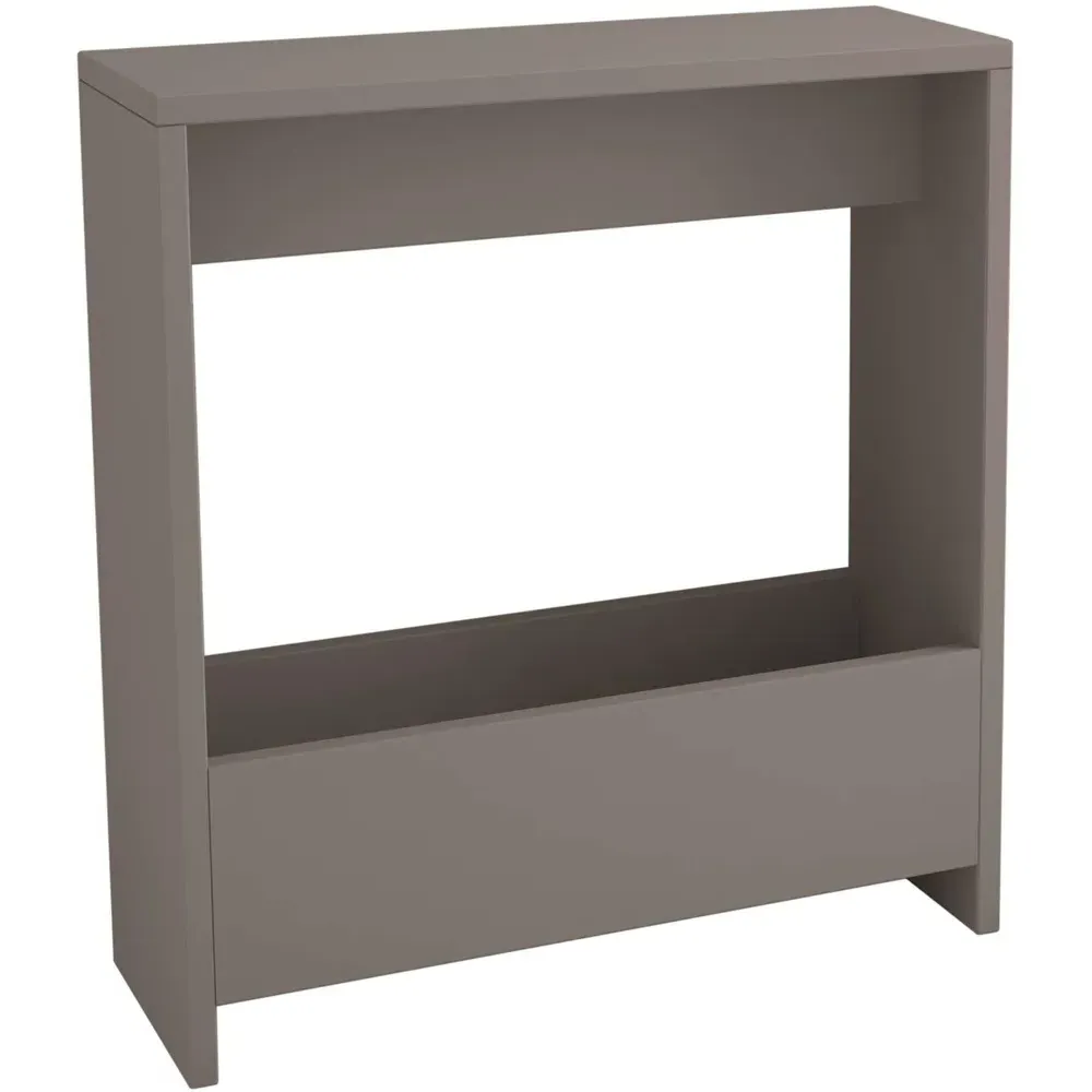 Simpi Single Shelf Side Table - Grey